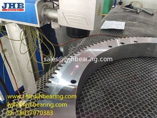 China Crane Wheel Bogie Use Slewing Ball Teeth Bearing RKS.21 1091 1198x984x56mm supplier
