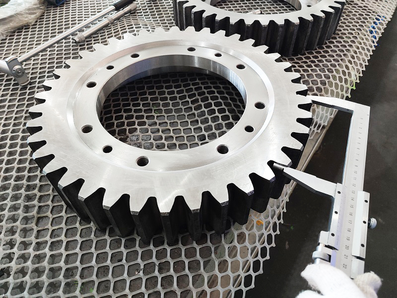 小齿轮配合回转支承420*230*77mm带外齿