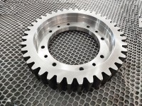 小齿轮配合回转支承420*230*77mm带外齿