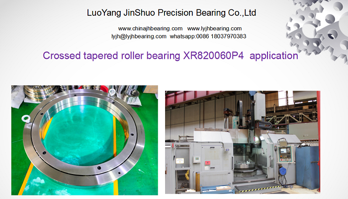 XR820060 Crossed tapered roller bearing for CNC Vertical Turning Lathe(VTL)