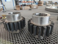 Pinion gear transmission 180*120*70mm with quenching teeth