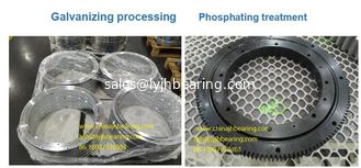 China VLI 200944 N slewing ball bearing 1048x840x56mm for tunnel boring machines supplier